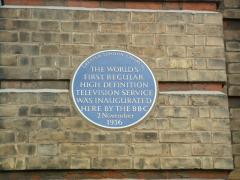 Periwinkle Blue plaque