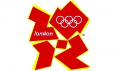 Olympic logo indian red