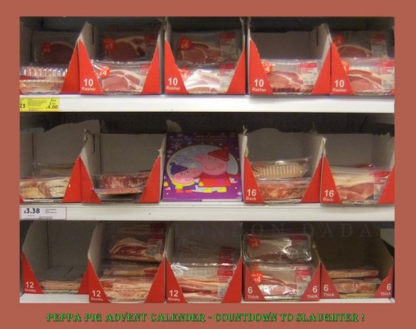 Advent calender countdown to slaughter
