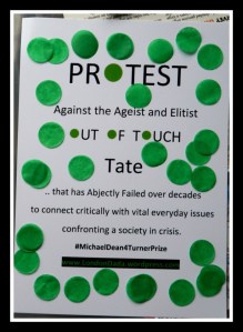 TURNER protest spots leaflet