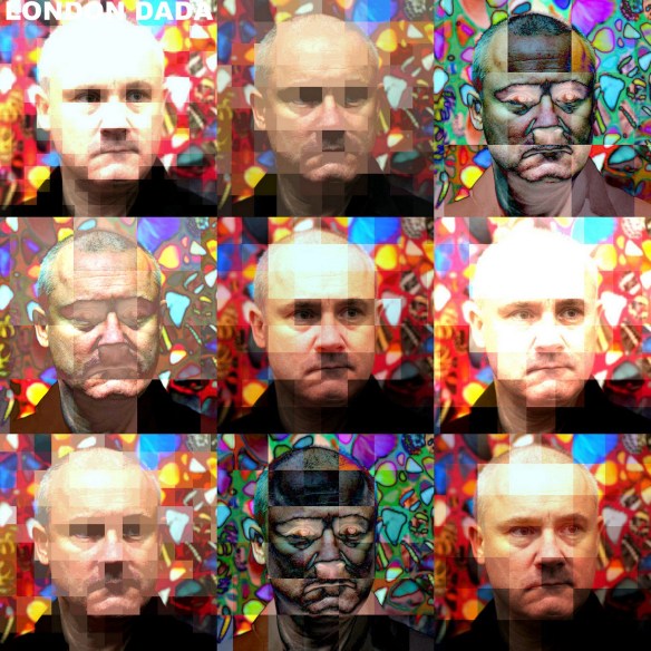 Damien digitally "Warholed"
