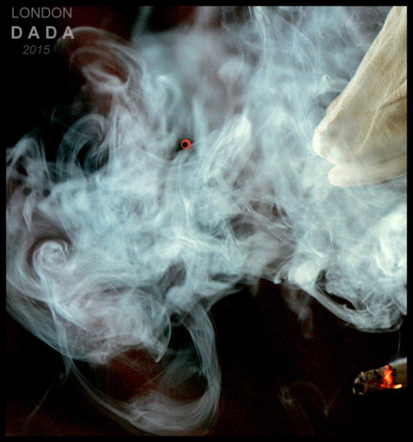 British artist and pro-smoking campaigner  Hockney smokes a cigarette during the annual Labour party conference in Brighton September 28, 2005. 