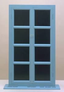 Fresh Widow 1920, replica 1964 Marcel Duchamp 1887-1968 Purchased with assistance from the National Lottery through the Heritage Lottery Fund 1997 http://www.tate.org.uk/art/work/T07282